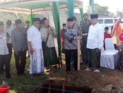 Bupati Malang Sanusi hadiri Peletakan Batu Pertama PonPes Raudlatul Ulum 2 Putri Gondanglegi