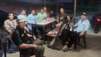 AJO Pasbar dan Polsek Gunung Tuleh Sepakat Perangi Hoaks & Kuatkan Kamtibmas
