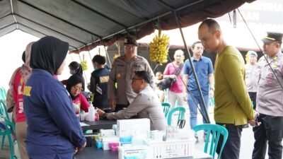 Menyongsong Hari Bhayangkara ke-80: Polresta Malang Kota Kembali Gelar MBG 500 Porsi dan Cek Kesehatan Gratis