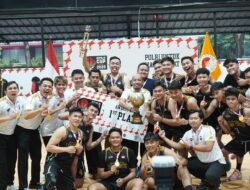 Tim Basket Polda Jatim Juara Kapolri Cup 2026