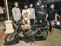 Gerak Cepat Polisi! Kasus Pencurian Motor di Kedungpring Terungkap dalam Dua Hari