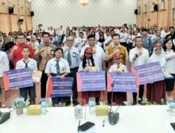 Sekda Simalungun Ajak Pelajar Gemar Menabung Sejak Dini, Bentengi Generasi Muda dari Risiko Keuangan Digital