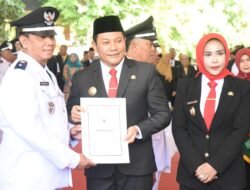 Bupati dan Wakil Bupati Sidoarjo Lantik 80 Kepala Desa Terpilih Hasil Pilkades Serentak 2026
