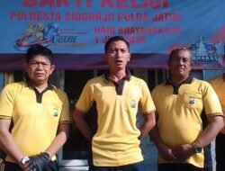 Polsek Tanggulangin Gelar Bakti Religi dan Salurkan Bantuan ke Mushola Al Mustaqim,Jelang HUT Bhayangkara ke 80 