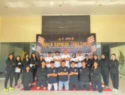 Polres Tanjung Perak Ikuti Kejuaraan Karate Cup Piala Polda Jatim, Targetkan Raih Prestasi Terbaik