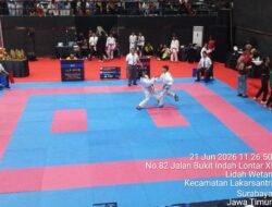 Hari Kedua Karate Cup Piala Polda Jatim, Kontingen Polres Tanjung Perak Tambah Raihan Medali