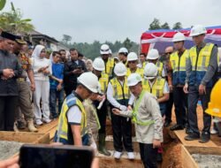 Gubernur Jambi Letakkan Batu Pertama RSUD Kerinci, Bersama Bupati kerinci