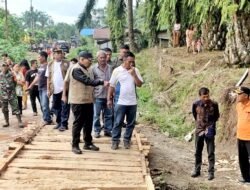 Bupati Simalungun Pastikan Penanganan Longsor Marubun Lokkung Tuntas, Cuaca Ekstrem Jadi Tantangan Pekerjaan