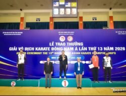 Harumkan Merah Putih, Atlet Bhayangkara Presisi Polresta Sidoarjo Sabet Emas di SEAKF Vietnam