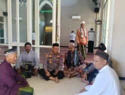 Kapolsek Jabon Silaturahmi Kamtibmas dengan Tokoh Agama dan Masyarakat