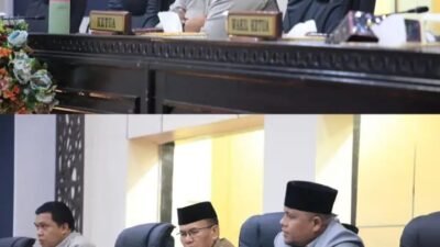 Rapat Gabungan, Banggar DPRD Sampaikan Laporan Hasil Pembahasan Raperda APBD 2025