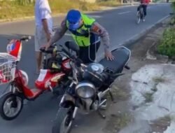 Warga Lansia Jalan Nangka Kalinegoro Magelang Kehilanganan Nyawa Mengendarai Sepeda Listrik Akibat Tertabrak Motor
