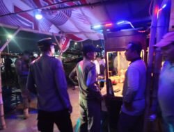Gelar Operasi Gabungan Berantas Miras dan Prostitusi, Forkopimka Porong Amankan Belasan Botol Miras