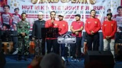 Bupati Bangkalan Lepas Ratusan Peserta Arosbaya Night Fun Run 2026, Suasana Malam Makin Semarak