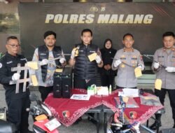 TERBONGKAR! Polres Malang Ungkap Komplotan Spesialis Pencuri Baterai Tower