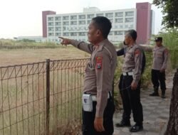 Cegah Karhutla, Polsek Buduran Pantau Lahan Kosong dan Imbau Warga Waspada