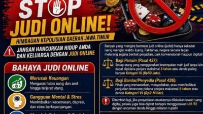“Jangan Biarkan HP Jadi Pintu Kehancuran! Kabidkum Polda Jatim Serukan Perang terhadap Judi Online”