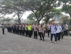 75 personel gabungan dari Polsek Mijen dan Samapta atas arahan dari Polrestabes Semarang di BSB Mijen, Kota Semarang, Kamis (27/8/2026). 