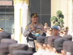 Kapolresta Sidoarjo Pimpin Apel Siaga Kamtibmas, Tekankan Deteksi Dini dan Kesiapsiagaan Personel