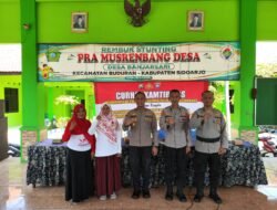 Cegah Bullying dan Paham Radikal, Sat Binmas Polresta Sidoarjo Gelar Curhat Kamtibmas