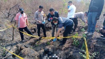 Polres Lamongan Lakukan Identifikasi Temuan Kerangka Manusia
