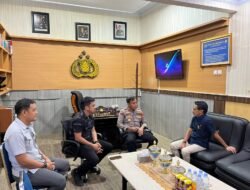 Kapolres Pangkep Terima Silaturrahmi Jajaran KPU Kabupaten Pangkep