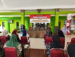 Kasat Binmas Polresta Sidoarjo Ajak Warga Ketajen Peduli Kamtibmas dan Berani Laporkan Kekerasan