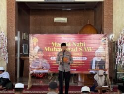 Polres Pangkep Peringati Maulid Nabi Muhammad SAW 1448 H, Kapolres Ajak Personel Teladani Akhlak Rasulullah