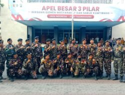 Bersama Dalam Satu Barisan Apel 3 Pilar: Dari Banser Hingga Pendekar Silat, Kompak Gaungkan Jaga Indonesia, Jogo Tulungagung