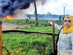 Gas Metana Diduga Terbakar di Kolam Limbah PKS Dolok Ilir, 3 Mobil Damkar Dikerahkan