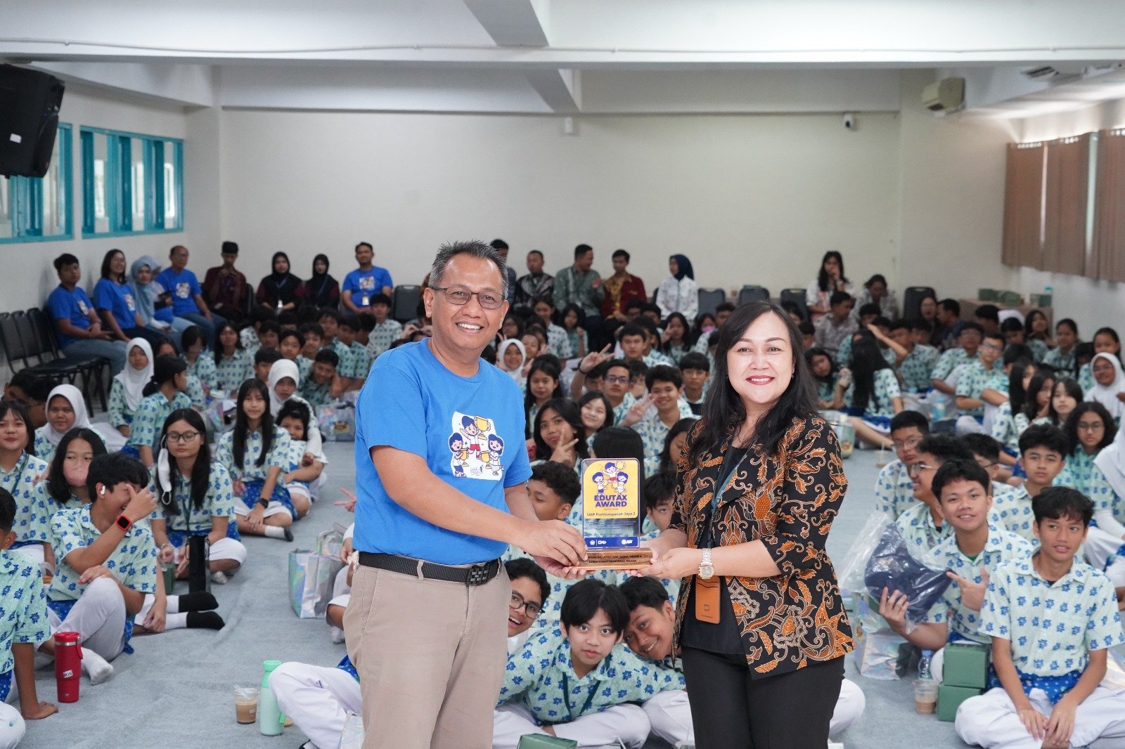 Kanwil DJP Jawa Timur II Gelar Pajak Bertutur 2026 di SMP Pembangunan Jaya
