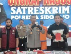 Polresta Sidoarjo Gagalkan Penyelundupan Benih Lobster ke Singapura