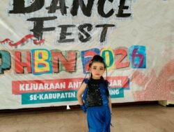 Dance Fest PHBN 2026 Tulungagung: Potret Putri Cellina Grecia Laurine, Siswa SD Pemikat Mata Penonton