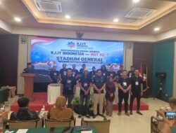 Pengurus KJJT Indonesia periode 2026–2029 dikukuhkan dalam puncak HUT ke-7 KJJT Indonesia di Hotel Sahid Surabaya, Rabu (9/9/2026).