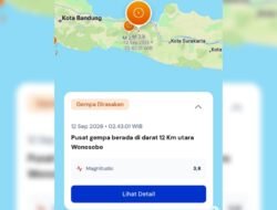 Gempa M3,8 Guncang Wonosobo Dini Hari, Getaran Dirasakan hingga Kota Magelang