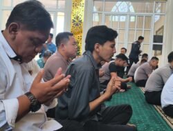 Polresta Sidoarjo Gelar Doa Bersama Untuk Musibah Kapal Virgo dan Jurnalis Hilang Saat Liput Anak Krakatau