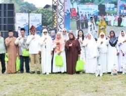 Maulid Nabi di Tapian Dolok, Bupati Anton Ajak Warga Teladani Rasulullah, Karnali Saragih Dorong Nilai Kebersamaan