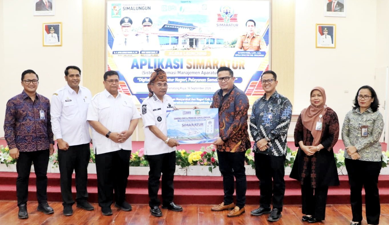 SIMARATUR Resmi Diluncurkan, Bupati Simalungun: Jangan Berhenti di Launching, Harus Dipakai