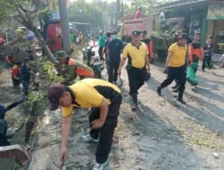 Sambut Musim Rendeng, Polsek Tulangan Perkuat Kolaborasi Forkopimka Antisipasi Banjir