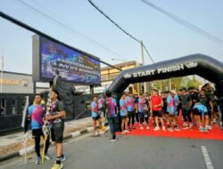 Aniversary 3 Tahun LA Police Runners, Lari Bersama Sehat Bersama Solid Selalu