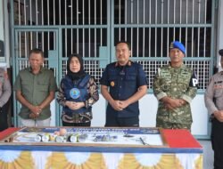 Lapas Lamongan Gelar Razia Gabungan Bersama Aparat Penegak Hukum, Perkuat Komitmen Bersih dari Halinar