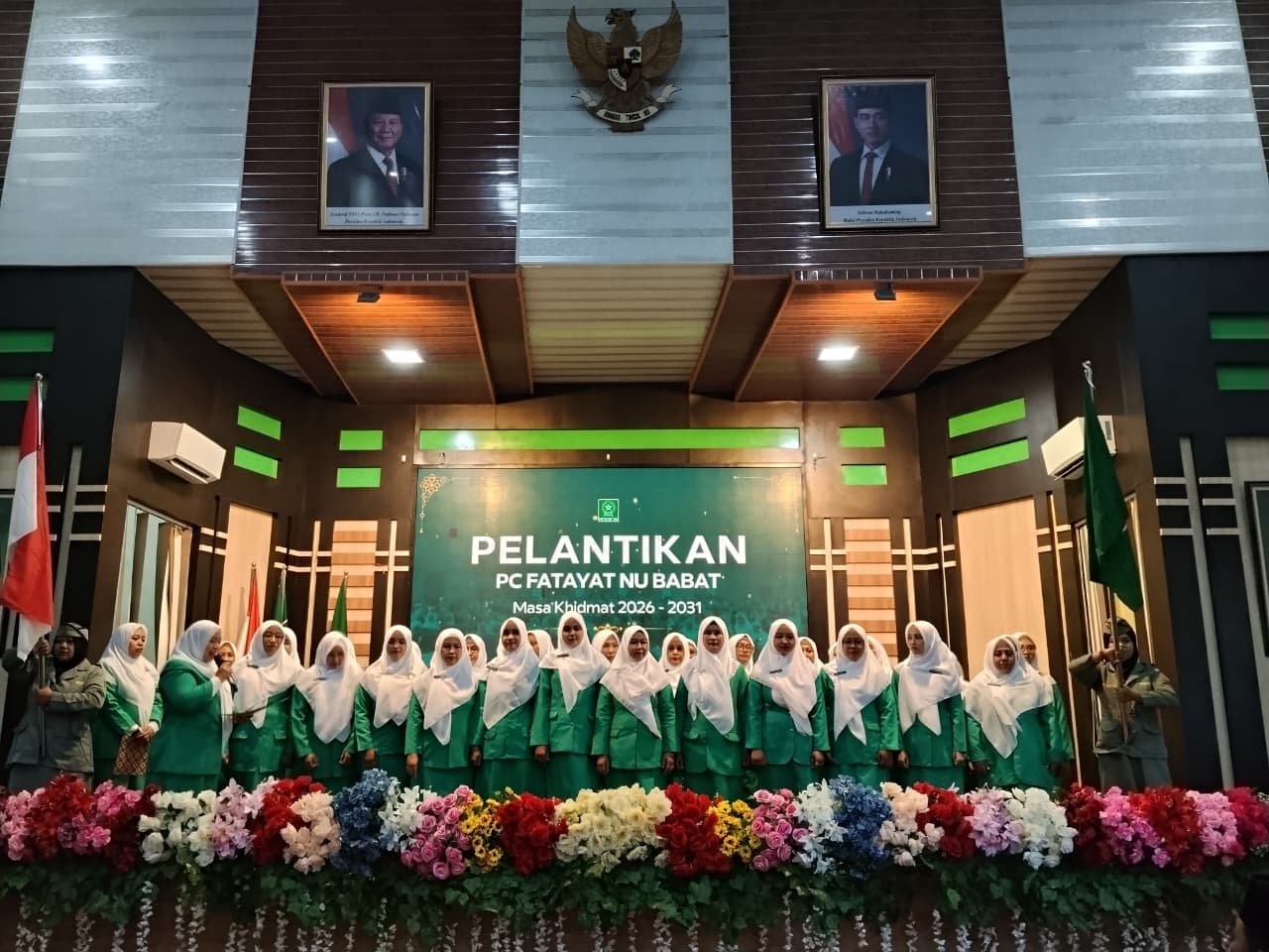 Fatayat NU Babat 2026 - 2031 Dilantik di Lamongan