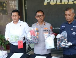 Polres Malang Sita 1,1 Kg Sabu, Ribuan Ekstasi, dan Ratusan Cartridge Vape dari Kurir Asal Jakarta