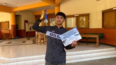 Mahasiswa ITN Malang Farrel Ahmad Hierro Juara Lintas Alam Paralayang Jatim 2026