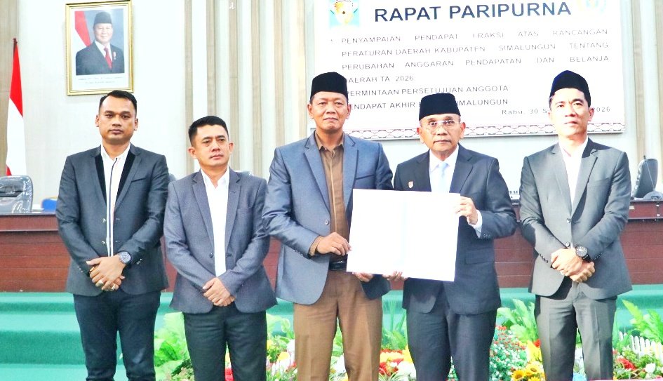 Tujuh Fraksi DPRD Simalungun Sepakat P-APBD 2026, Anton: Anggaran Harus Dirasakan Langsung Masyarakat