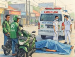 Pengemudi Ojol Meninggal Dunia Mendadak Saat Bawa Penumpang, Diduga Serangan Jantung