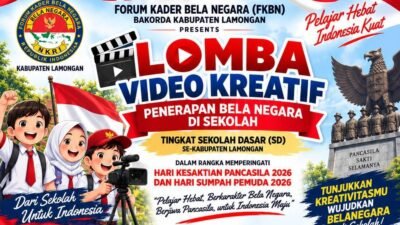 FKBN Bakorda Lamongan Gelar Lomba Video Kreatif, Tanamkan Semangat Bela Negara Sejak Bangku Sekolah