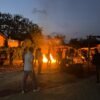 Viral Vidio Judi Sabung Ayam di Bono Boyolangu, Arena Dibongkar dan Dibakar Aparat Gabungan