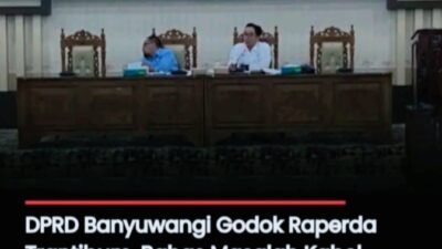 DPRD Banyuwangi Godok Raperda Trantibum, Bahas Kabel Wifi Hingga Sound Horeg