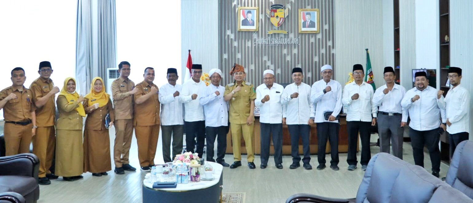 Ketua MUI Simalungun Ikhwanuddin Nasution Perkuat Sinergi Ulama-Umara, Bahas Hari Santri dan Pengukuhan Pengurus